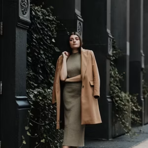 Camel Cashmere Coat